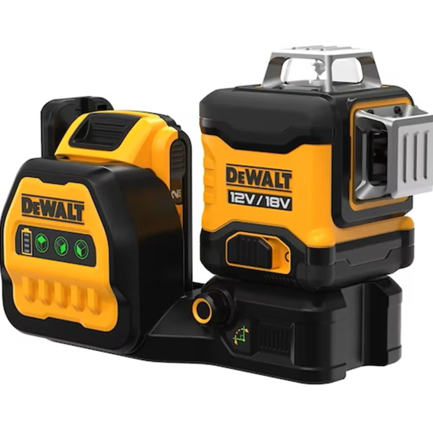 Laser wieloliniowy 3x360 zielony DeWalt DCE089D1G18