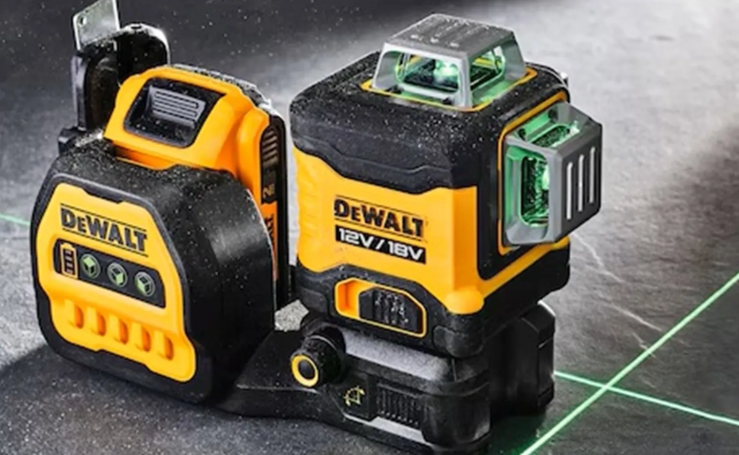 Laser wieloliniowy 3x360 zielony DeWalt DCE089D1G18