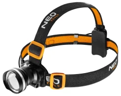 Latarka czołowa LED CREE R5, zoom Neo 99-200