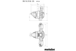 Mieszarka Metabo RW 18 LTX BL 120