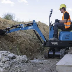 Minikoparka Scheppach EXC815