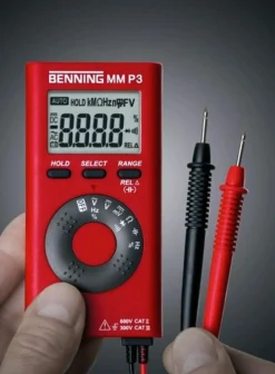 MM P3 uniwersalny cyfrowy miernik z akcesoriami Benning BG044084