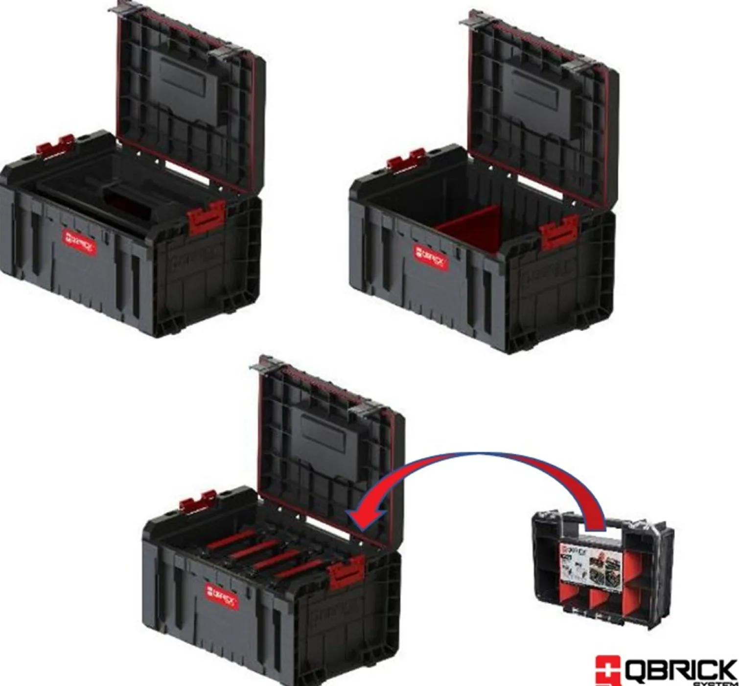 Mobilny warsztat Qbrick System PRO SET 1