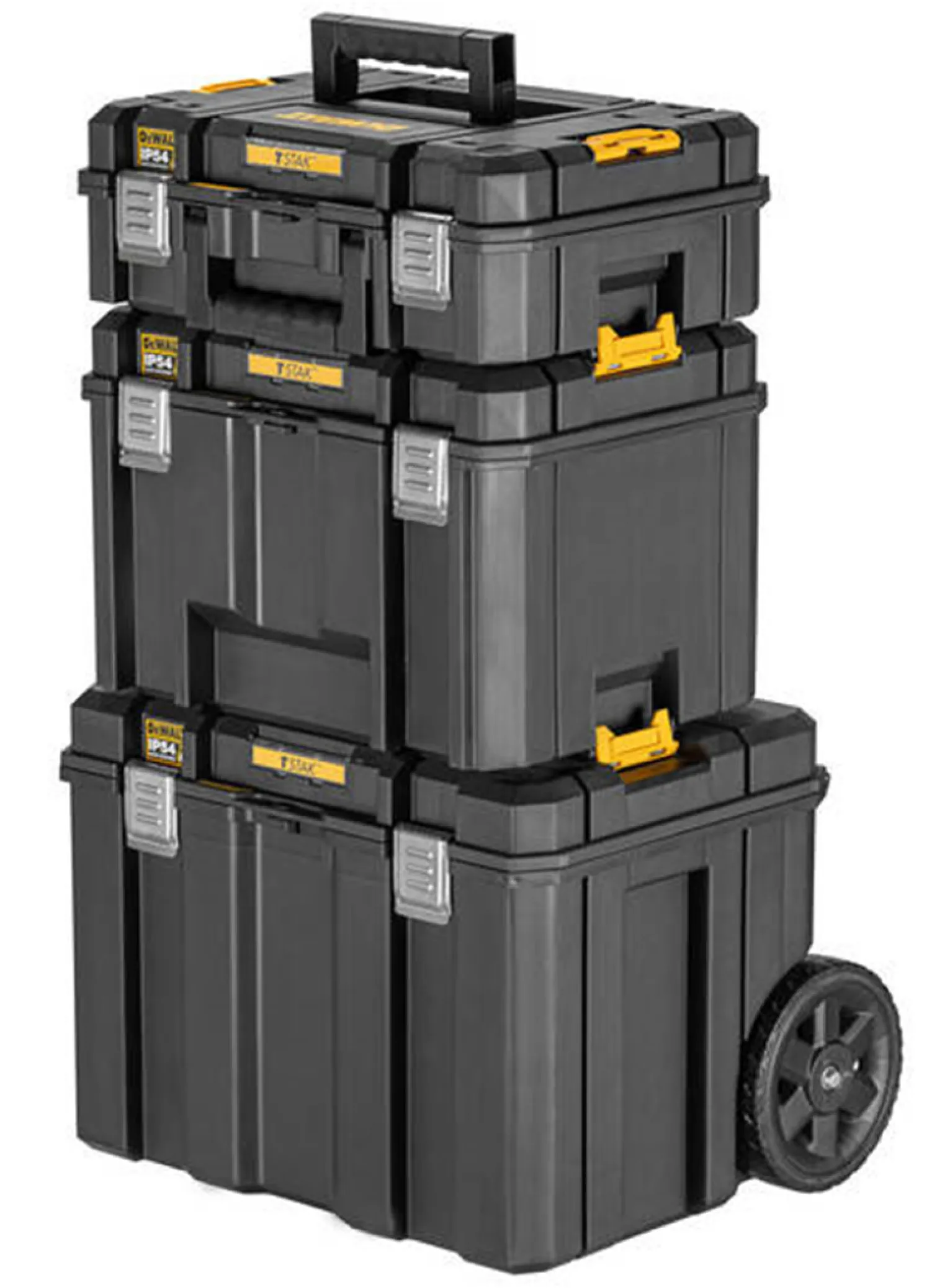 Mobilny zestaw 3 skrzyń narzędziowych DeWalt TSTAK DWST83517-1