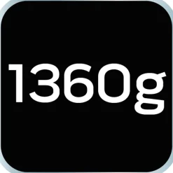 Młotek bezodrzutowy 1360g, monolityczna konstrukcja Neo 25-073