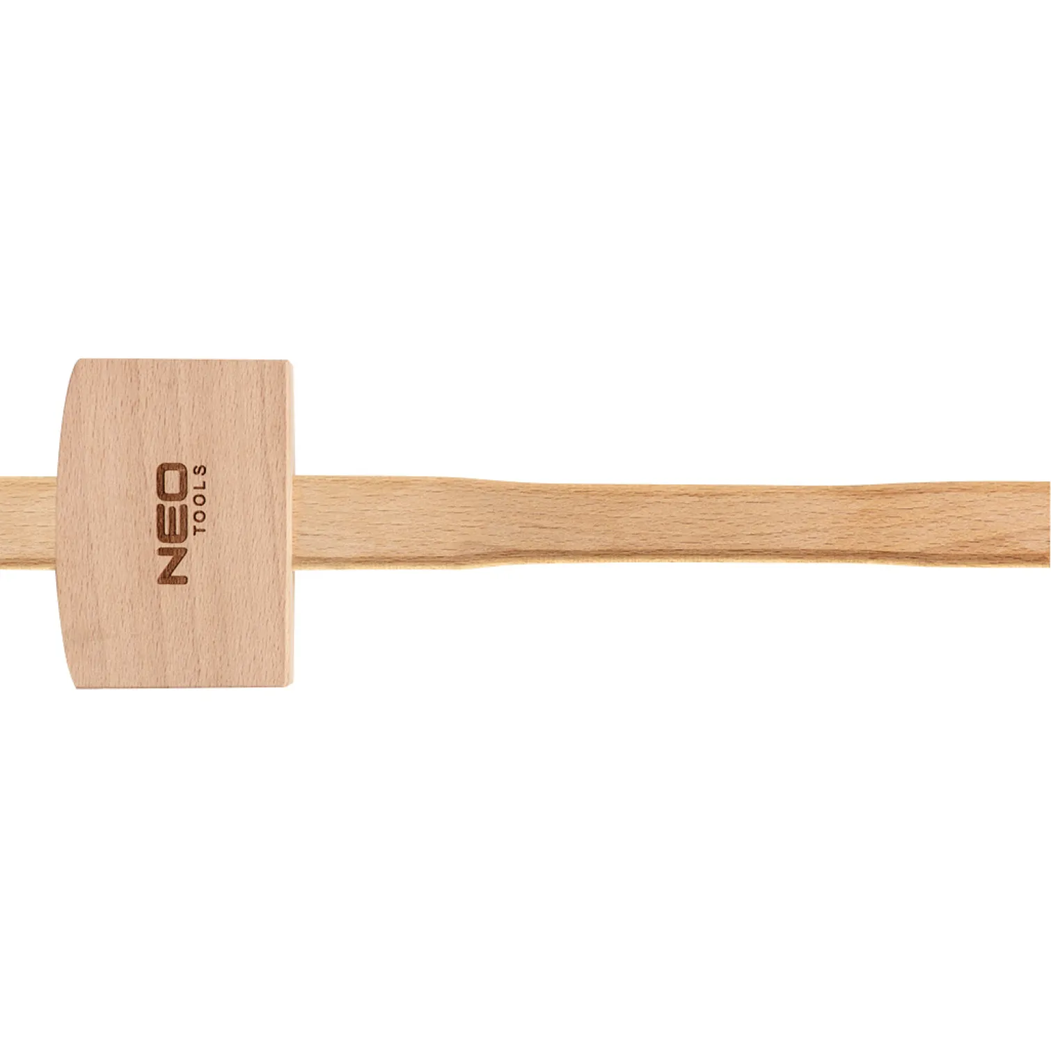 Młotek drewniany 315g, 100x70x46mm Neo 25-076