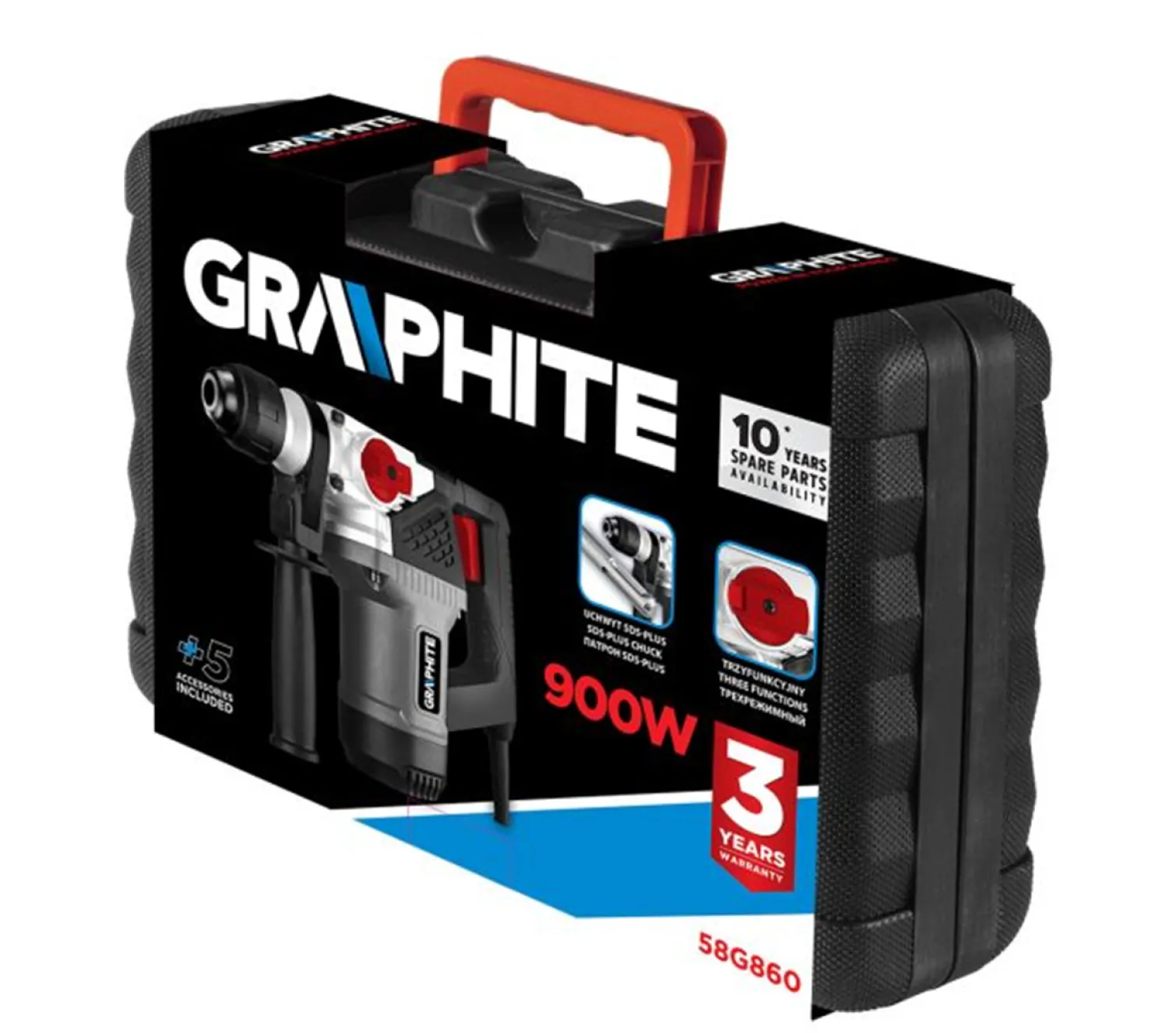 Młotowiertarka Graphite 58G860