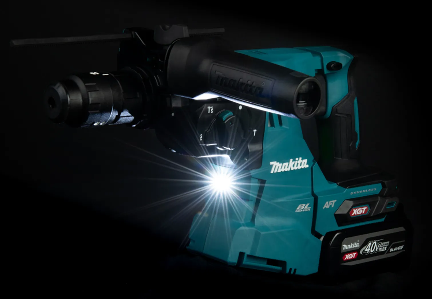 Młotowiertarka Makita XGT HR012GU202 2x4.0Ah