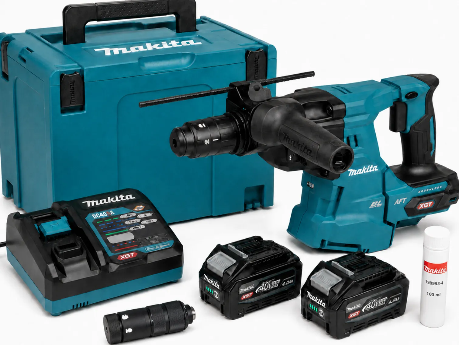 Młotowiertarka Makita XGT HR012GU201 2x4.0Ah
