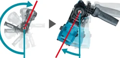 Młotowiertarka Makita XGT HR011GU201 2x4.0Ah