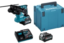 Młotowiertarka Makita XGT HR010GD201 2x2,5Ah MAKPAC 4