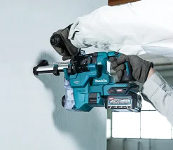 Młotowiertarka Makita XGT HR010GD201 2x2,5Ah MAKPAC 4