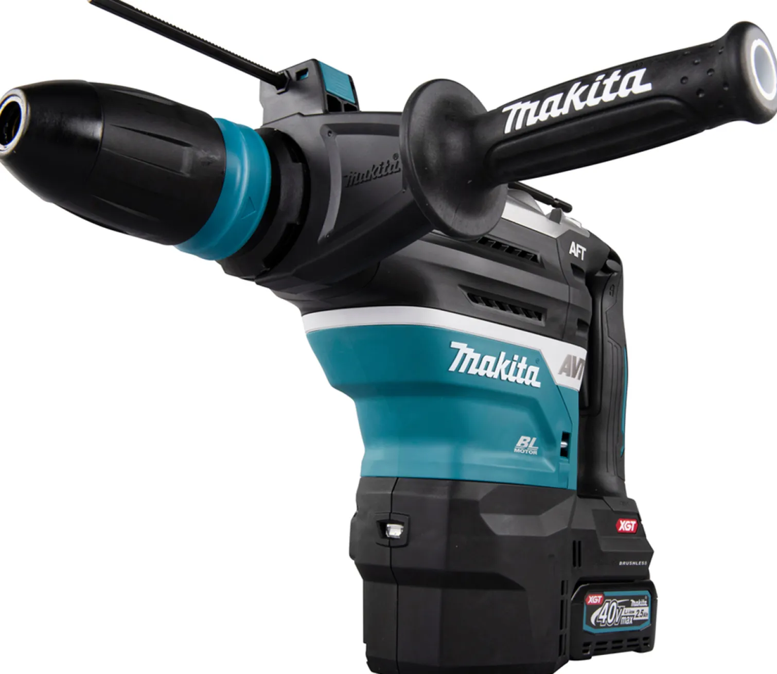 Młot udarowo-obrotowy SDS-Max Makita XGT HR005GM202 2x4,0Ah