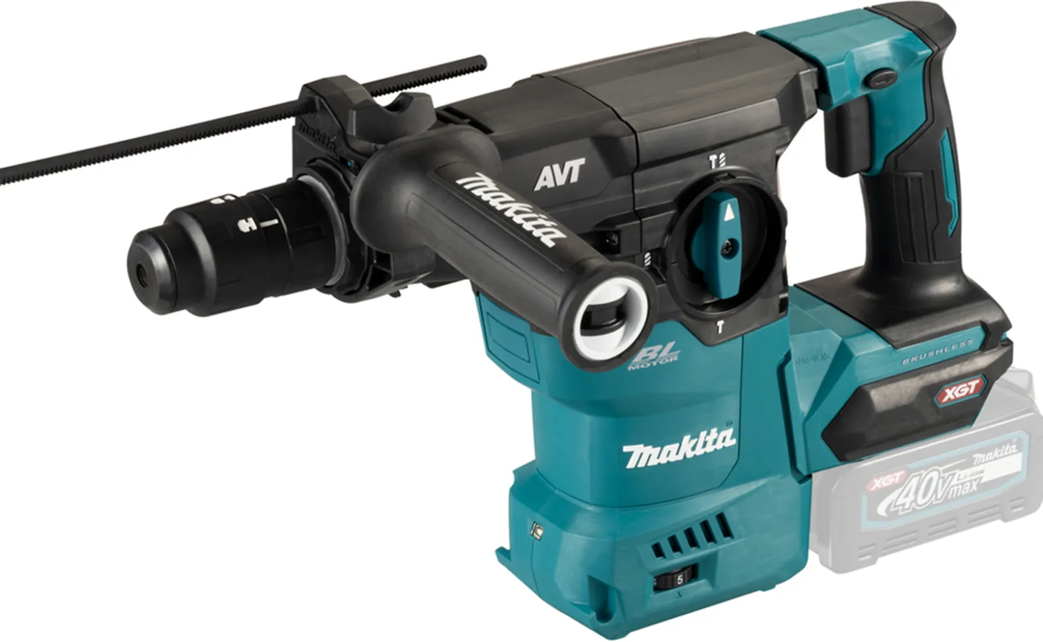 Młot udarowo-obrotowy SDS-Plus Makita XGT HR009GZ04