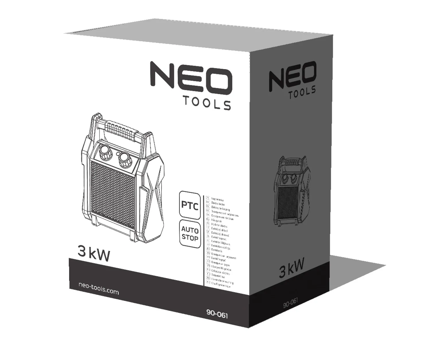 Nagrzewnica elektryczna 3kW Neo 90-061