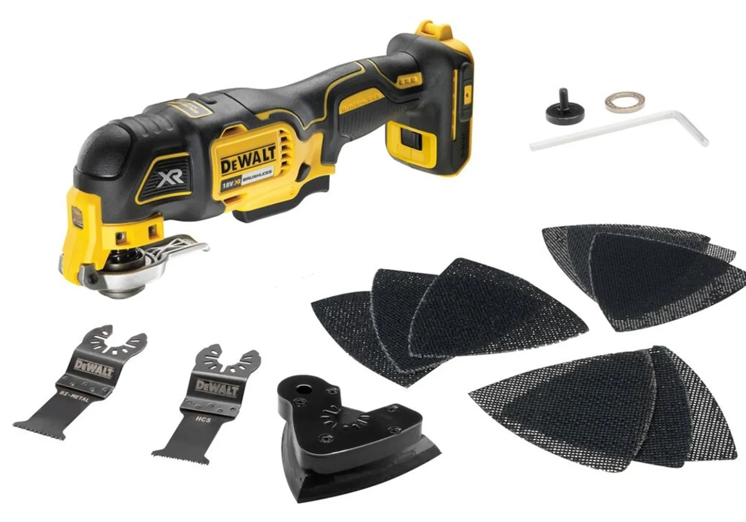 Narzędzie oscylacyjne DeWalt DCS356N