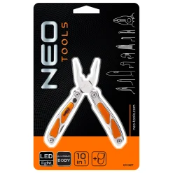 Narzędzie wielofunkcyjne mini, 10 elementów, z LED Neo 01-027