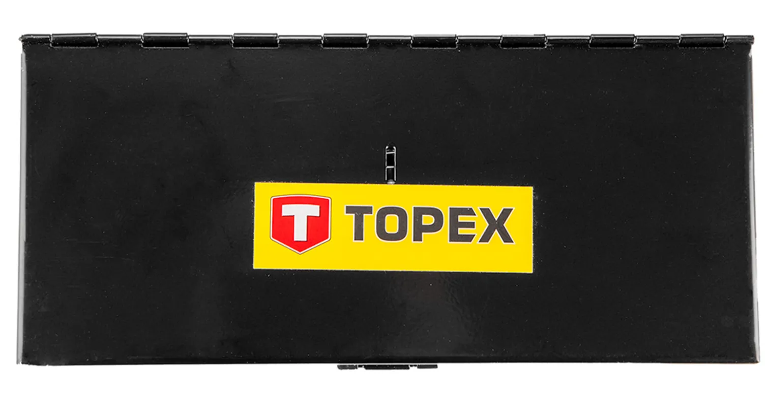 Narzynki i gwintowniki M3-M12, zestaw 32szt. Topex 14A426