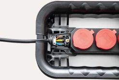 Nawijak na kable z listwą elektryczną Qbrick System Custom Cable Winder with an electrical strip Set
