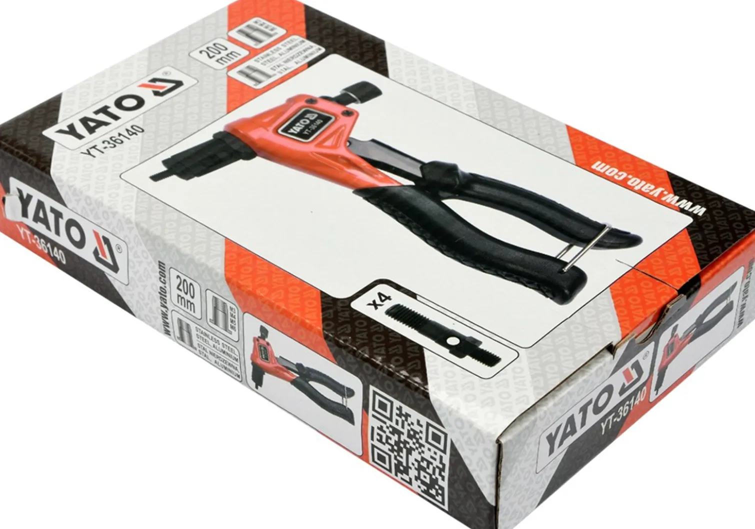 Nitownica ręczna do nitonakrętek M3-M6 Yato YT-36140