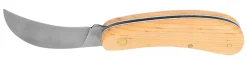 Nóż monterski sierpak, drewniane okładki Neo 63-016