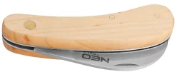 Nóż monterski sierpak, drewniane okładki Neo 63-016
