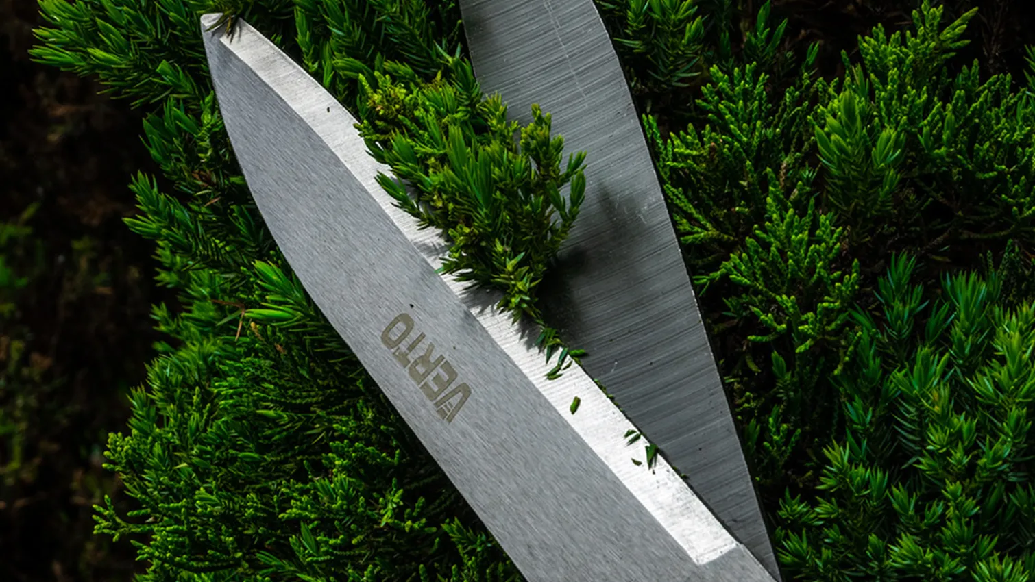 Nożyce do żywopłotu proste 550 mm, ostrze 185 mm Verto 15G310