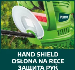 Nożyce do żywopłotu 600W Verto 52G567