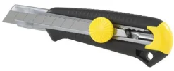 Nożyk mpo, ostrze łamane 18mm, prow. mat. dynagrip [l] Stanley S/10-418-1
