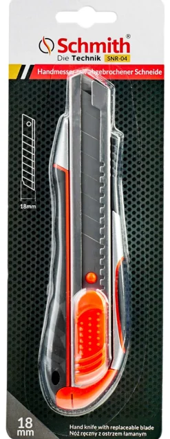 Nóż ręczny z ostrzem łamanym 18mm Schmith SNR-04