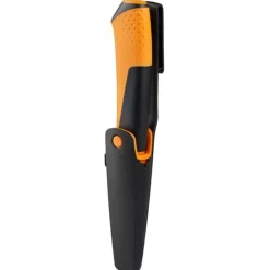 Nóż uniwersalny z wbudowaną ostrzałką (pomarańczowy) Fiskars 1023618