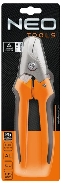 Obcinak do kabli miedzianych i aluminiowych 13mm Neo 01-510