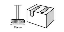 Obcinak wolframowo-karbidowy 19 mm Dremel 2615993632