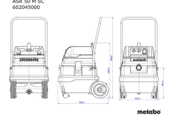 Odkurzacz Metabo ASR 50 M SC