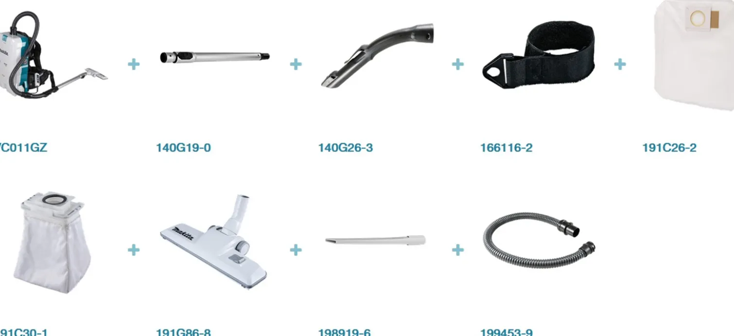 Odkurzacz plecakowy Makita XGT VC011GZ