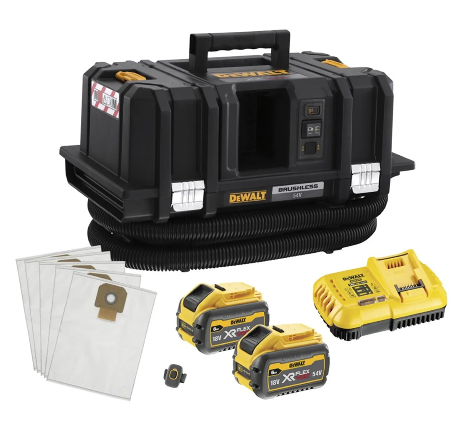 Odkurzacz przemysłowy DeWalt FLEXVOLT DCV586MT2 2x6,0Ah