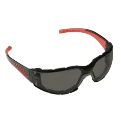 Okulary ochronne przyciemniane, FT pianka Eva Dedra BH1057BL