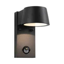 Oprawa elewacyjna czujnik PIR 230V Wandl Capea 5W Czarny Paulmann PL94453
