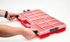 Organizer z wyjmowanymi kubełkami Qbrick System ONE 2.0 ORGANIZER L RED