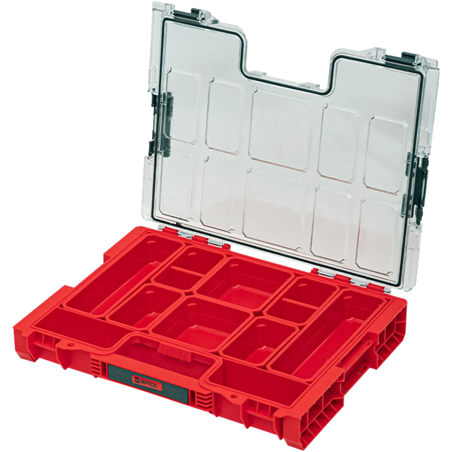 Organizer z wyjmowanymi kubełkami Qbrick System PRO ORGANIZER 200 RED Ultra HD Custom