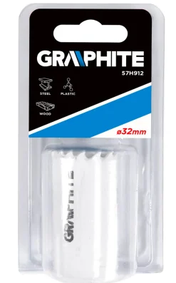 Otwornica bi-metalowa 32mm Graphite 57H912