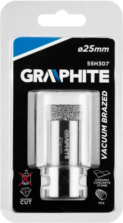 Otwornica diamentowa 25mm Graphite 55H307