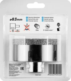 Otwornica diamentowa 83mm Graphite 55H317