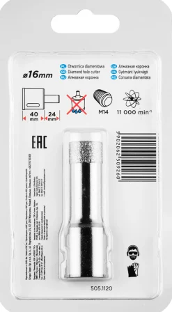 Otwornica diamentowa 16mm Graphite 55H304