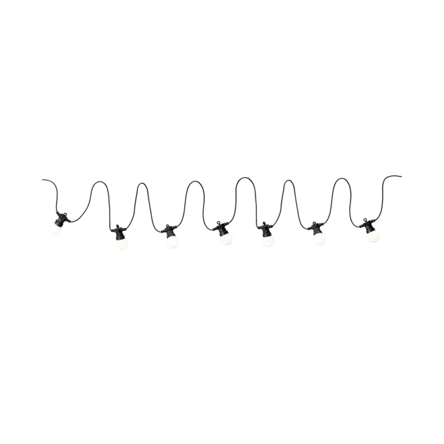 Outdoor Plug and Shine łańcuch świetlny IP 3000K 7x5lm 24V Paulmann PL94165