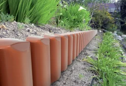Palisada BORDER - terakota Prosperplast IPBO-R624