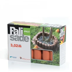 Palisada ogrodowa PALISADA - brąz Prosperplast IPAL6-R222
