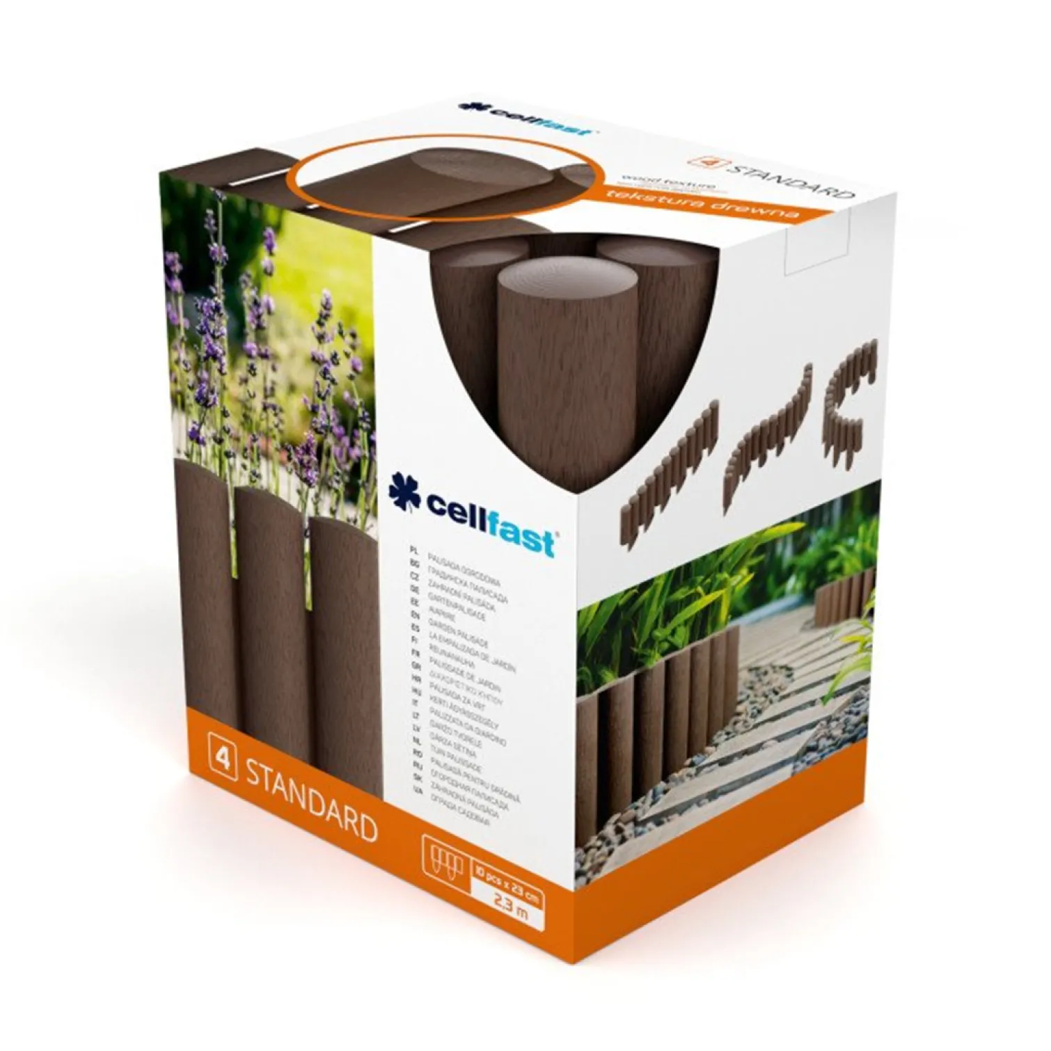 Palisada ogrodowa 4 STANDARD Cellfast C 34-044