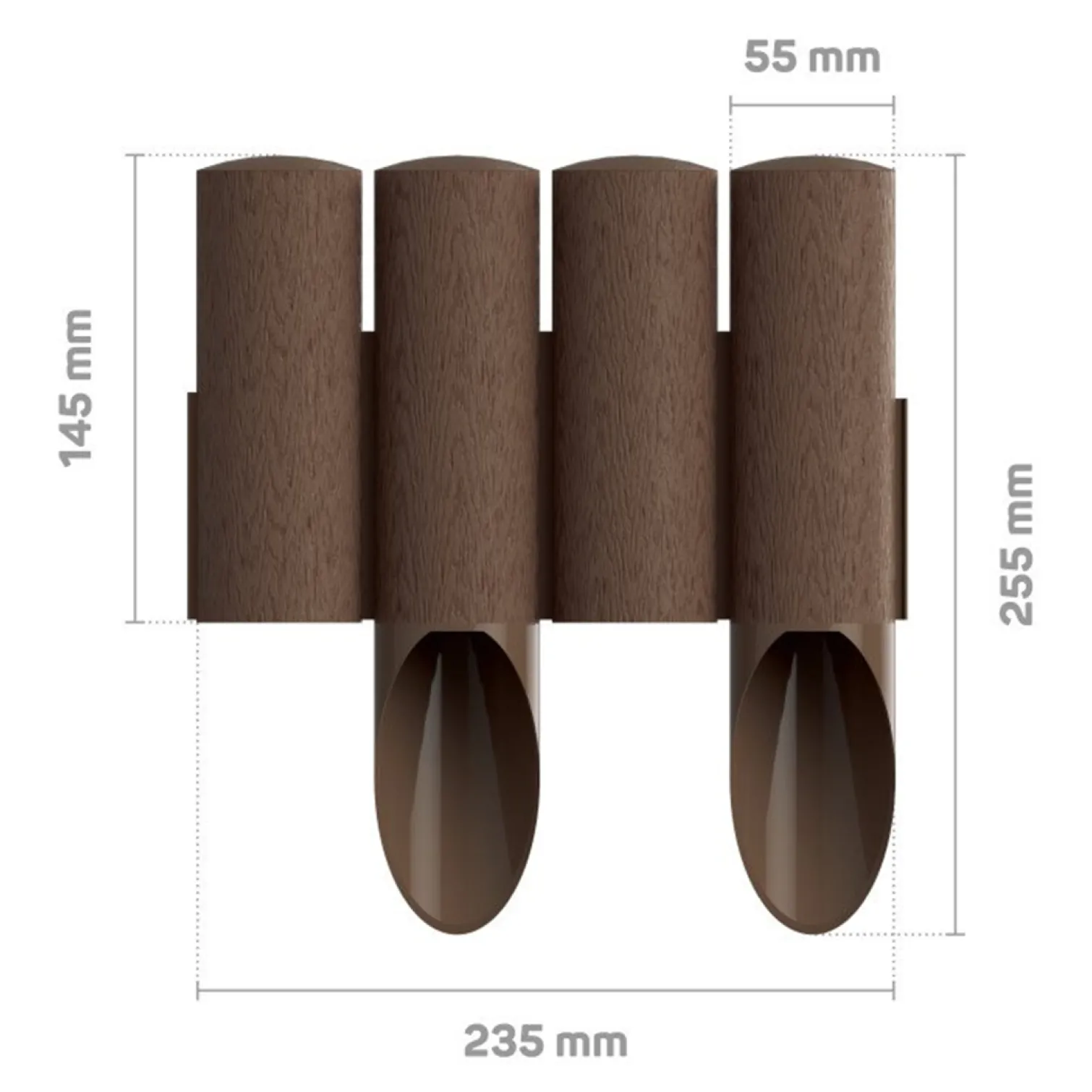 Palisada ogrodowa 4 STANDARD Cellfast C 34-044