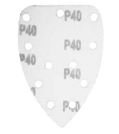 Papier ścierny 140x140x80mm, K40, 5szt. Graphite 54H009